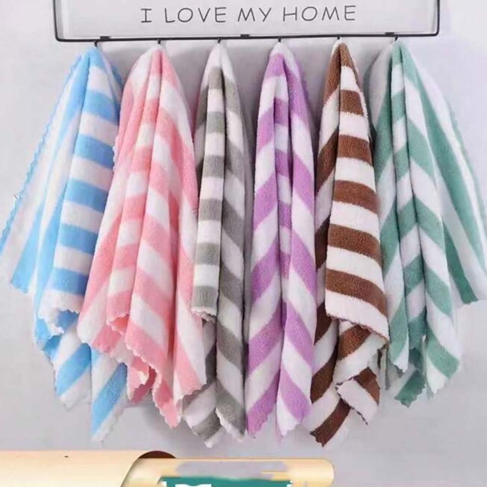5PCS Coral Fleece Towel Set