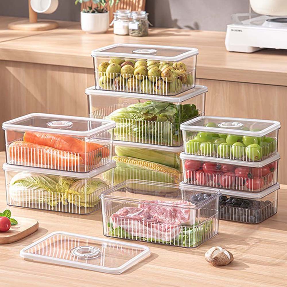 Acrylic Transparent Fridge Organizer