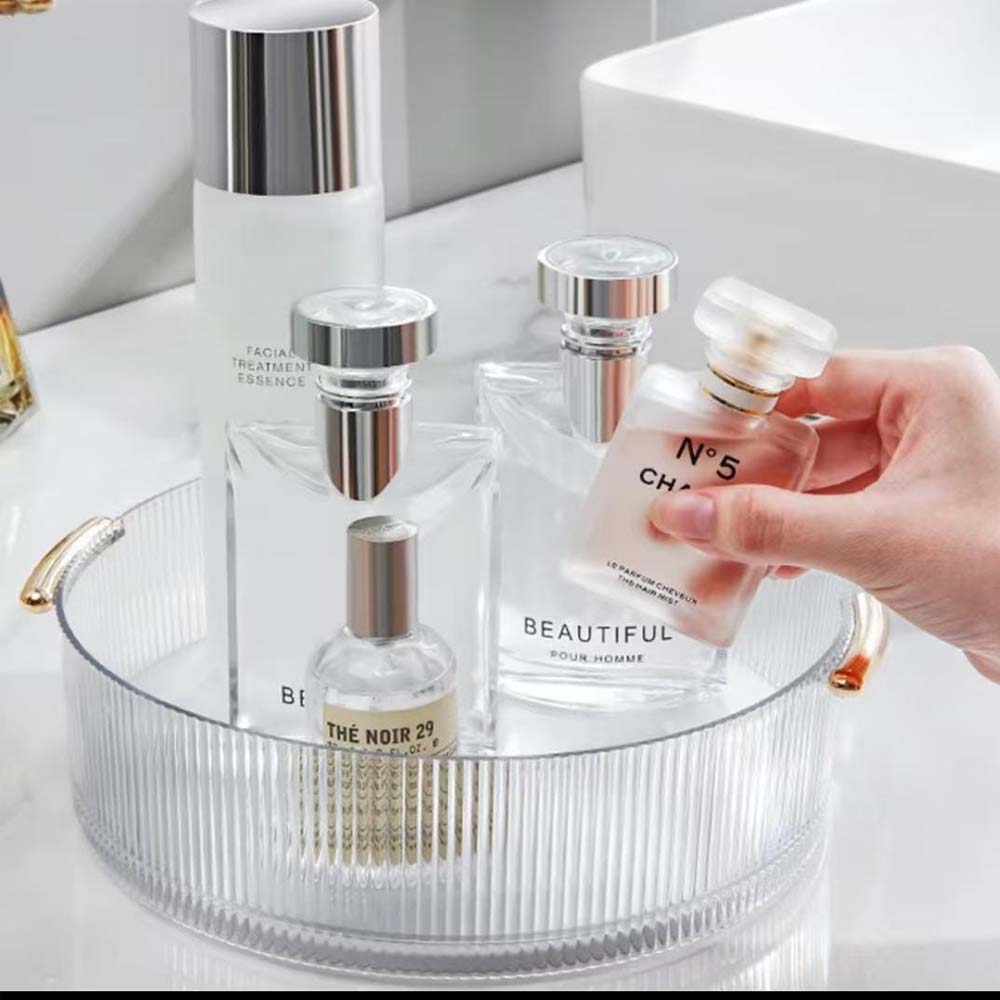 Ribbed Acrylic Lazy Susan